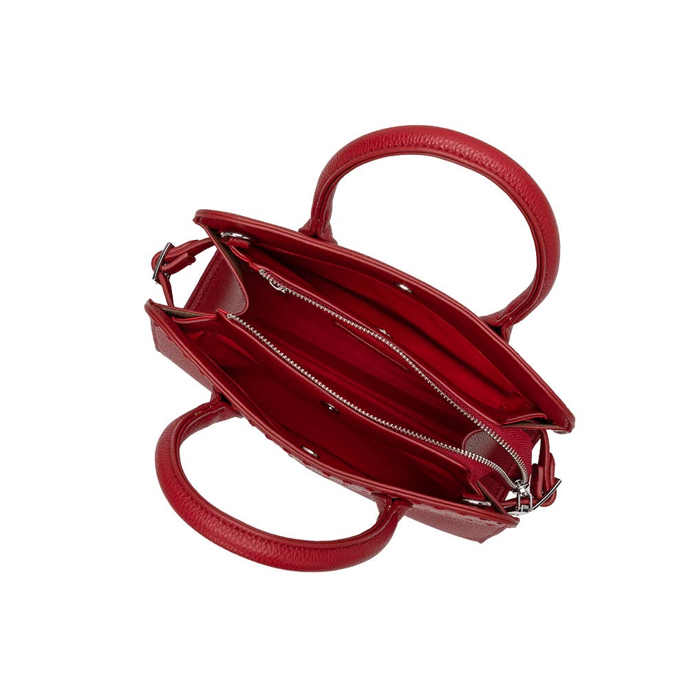 Marlo Red Crossbody Bag