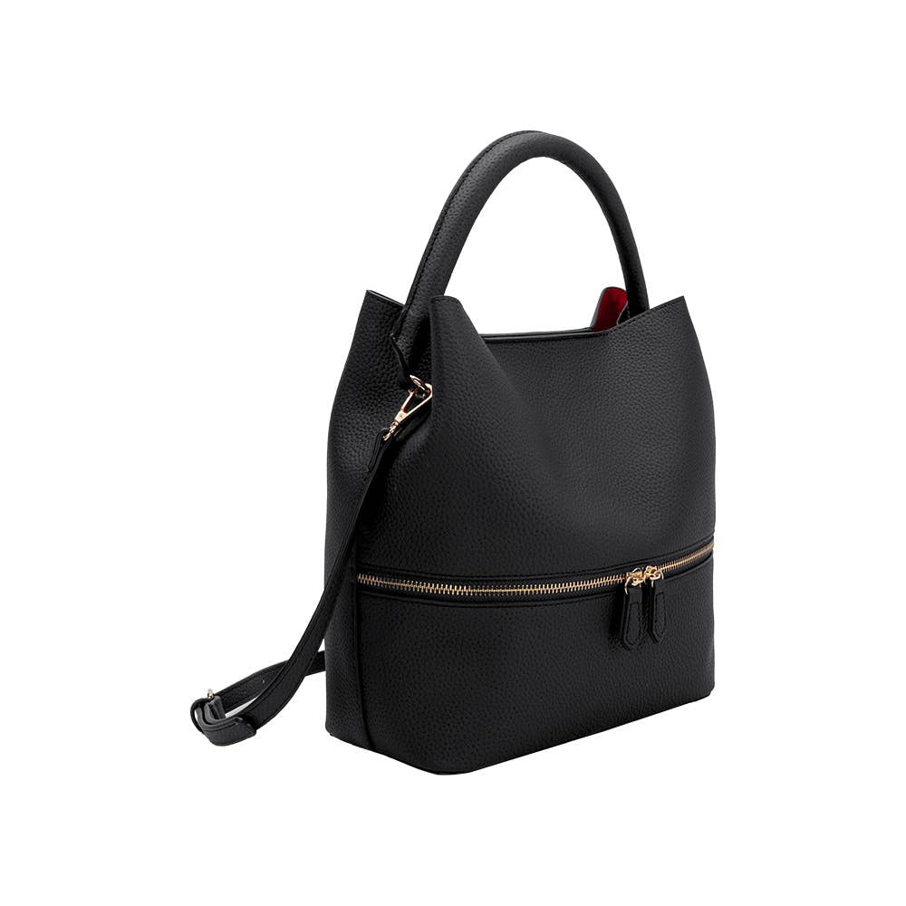 Karianna Black Crossbody Bag