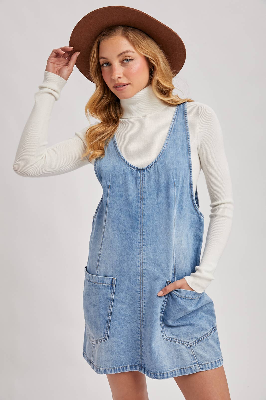 Harper Overall Pocket Dress