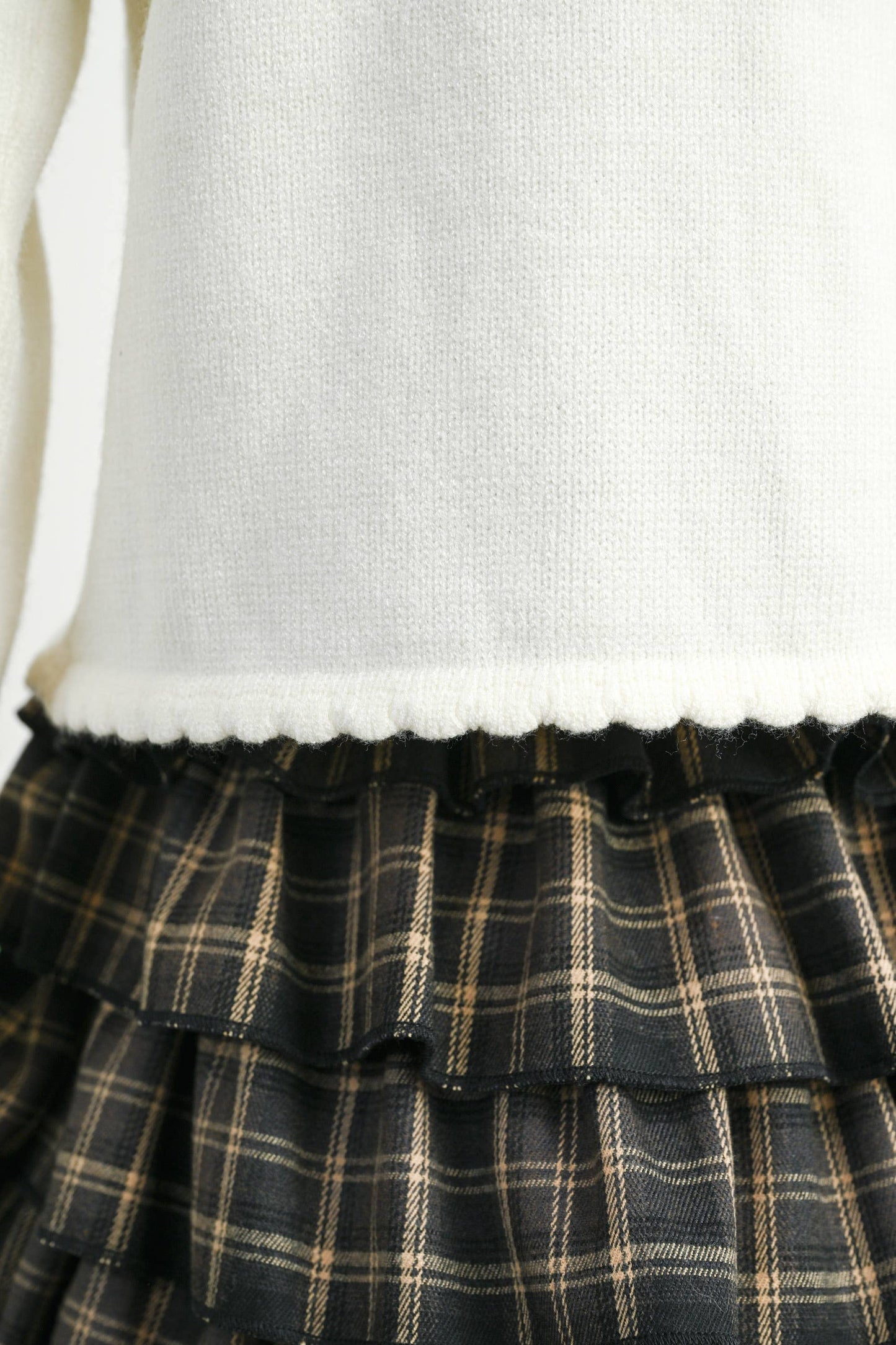 Georgina Tie-Front Long Sleeve Top