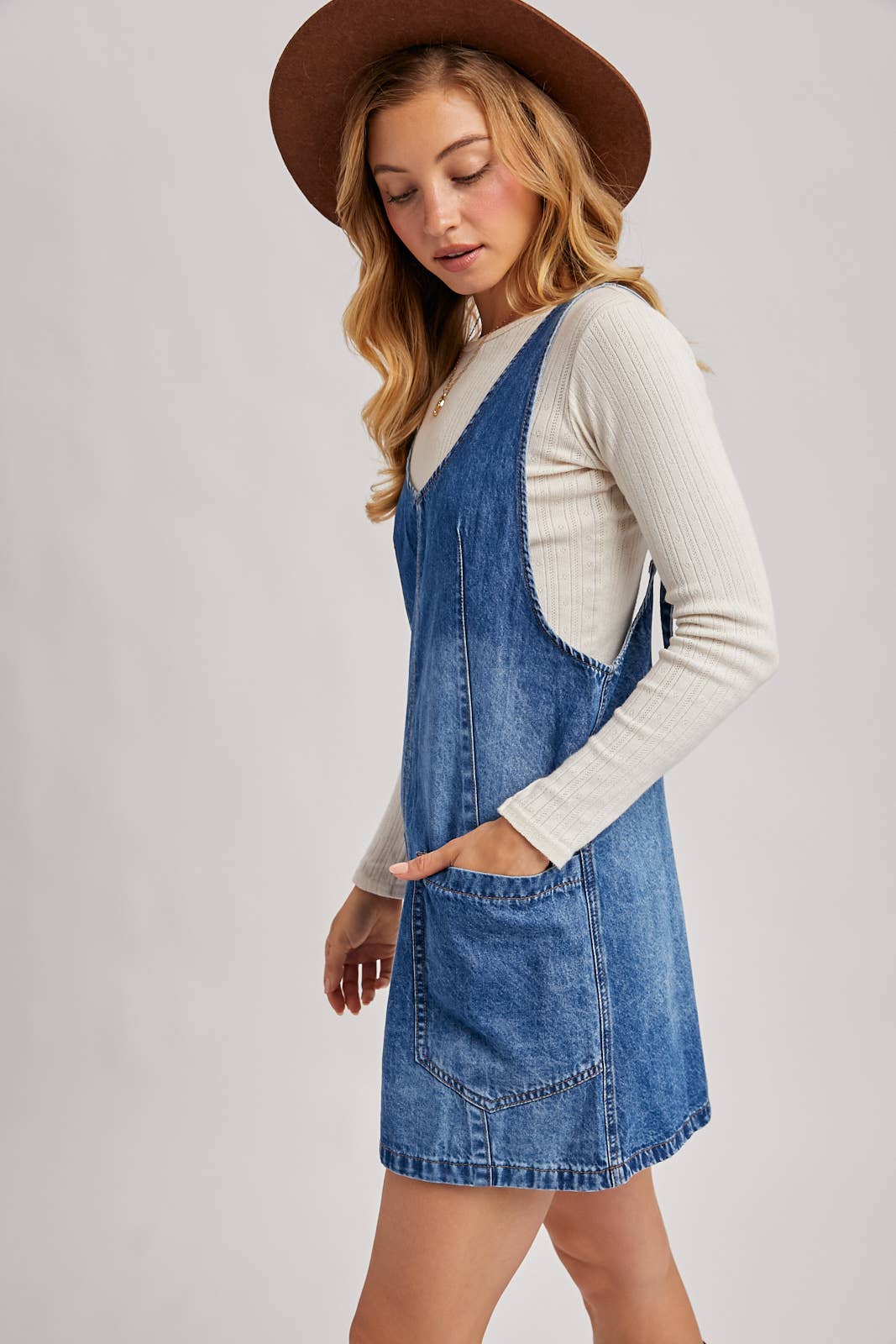 Harper Overall Pocket Dress