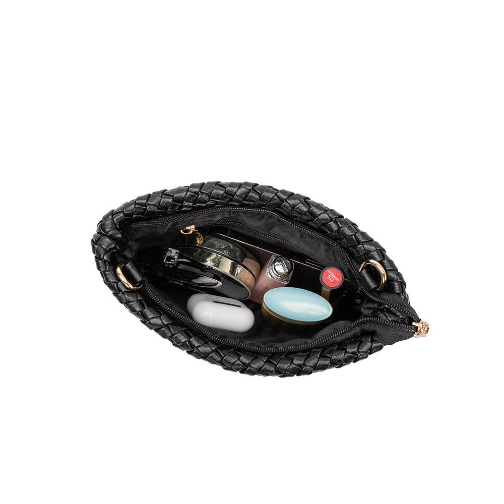 Daisy Black Crossbody Bag
