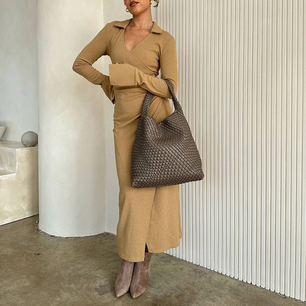 Johanna Espresso Shoulder Bag