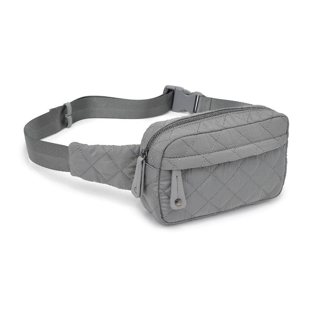 Lucile Quilted Nylon Belt Bag
