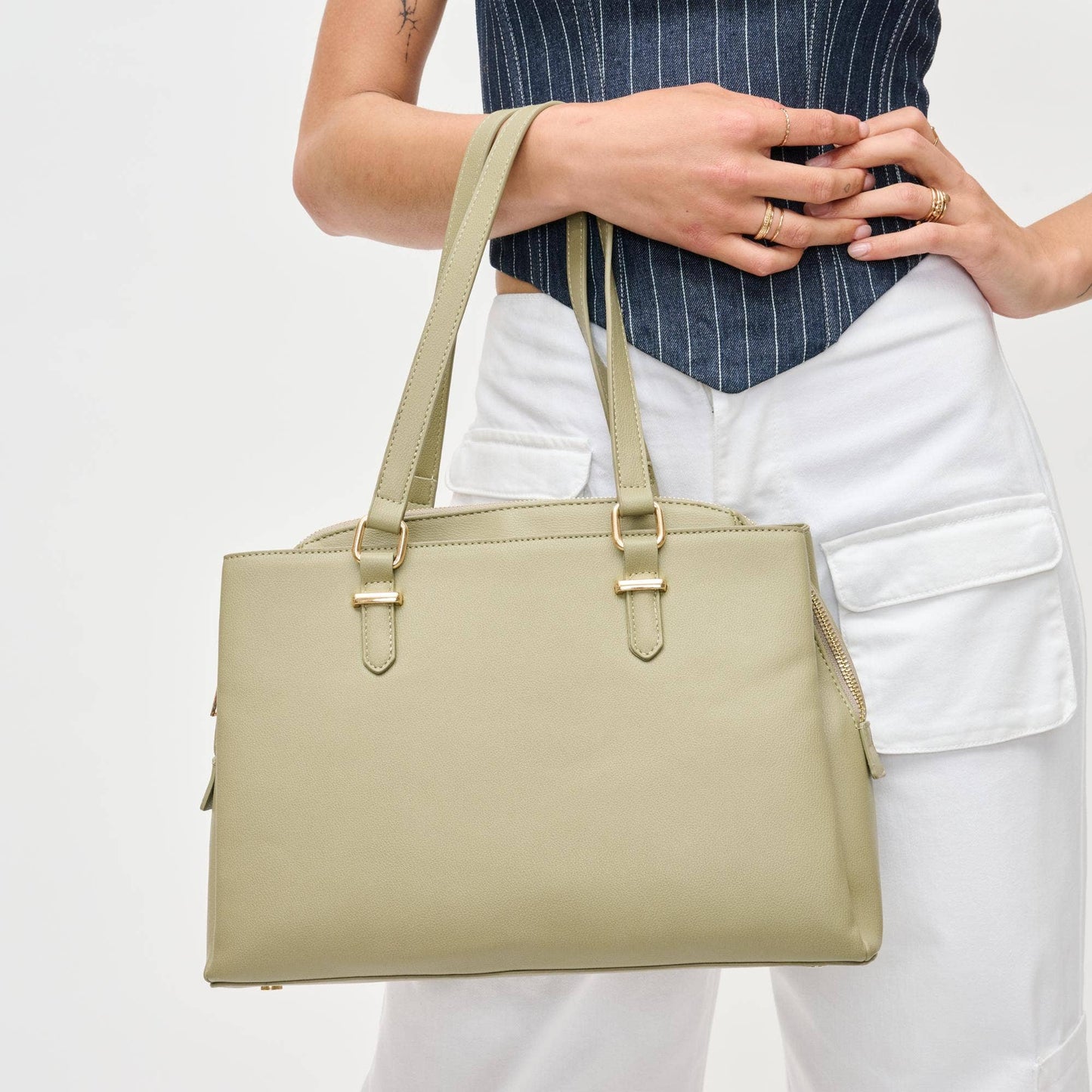 Cambria Multi-Compartment Satchel