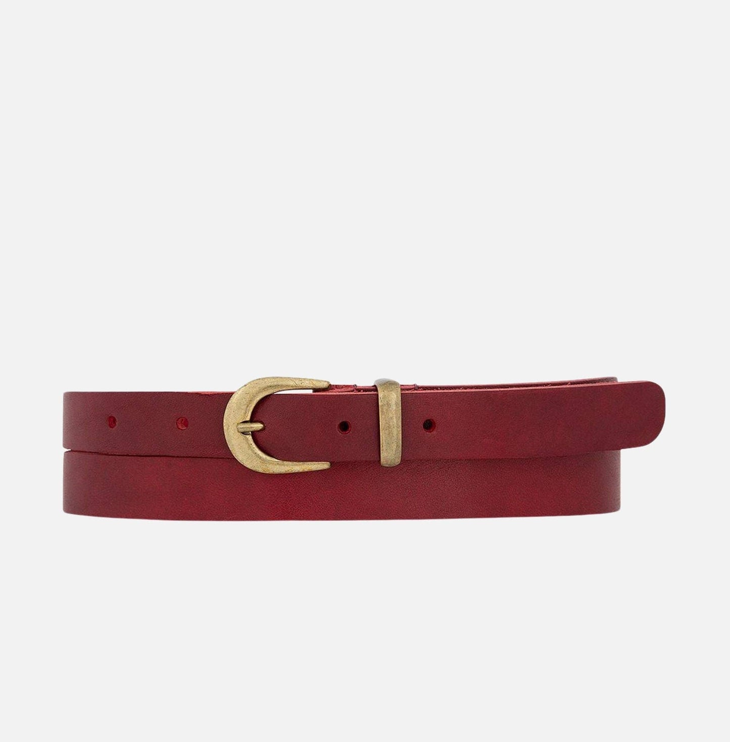 Ank | Skinny Leather Belt