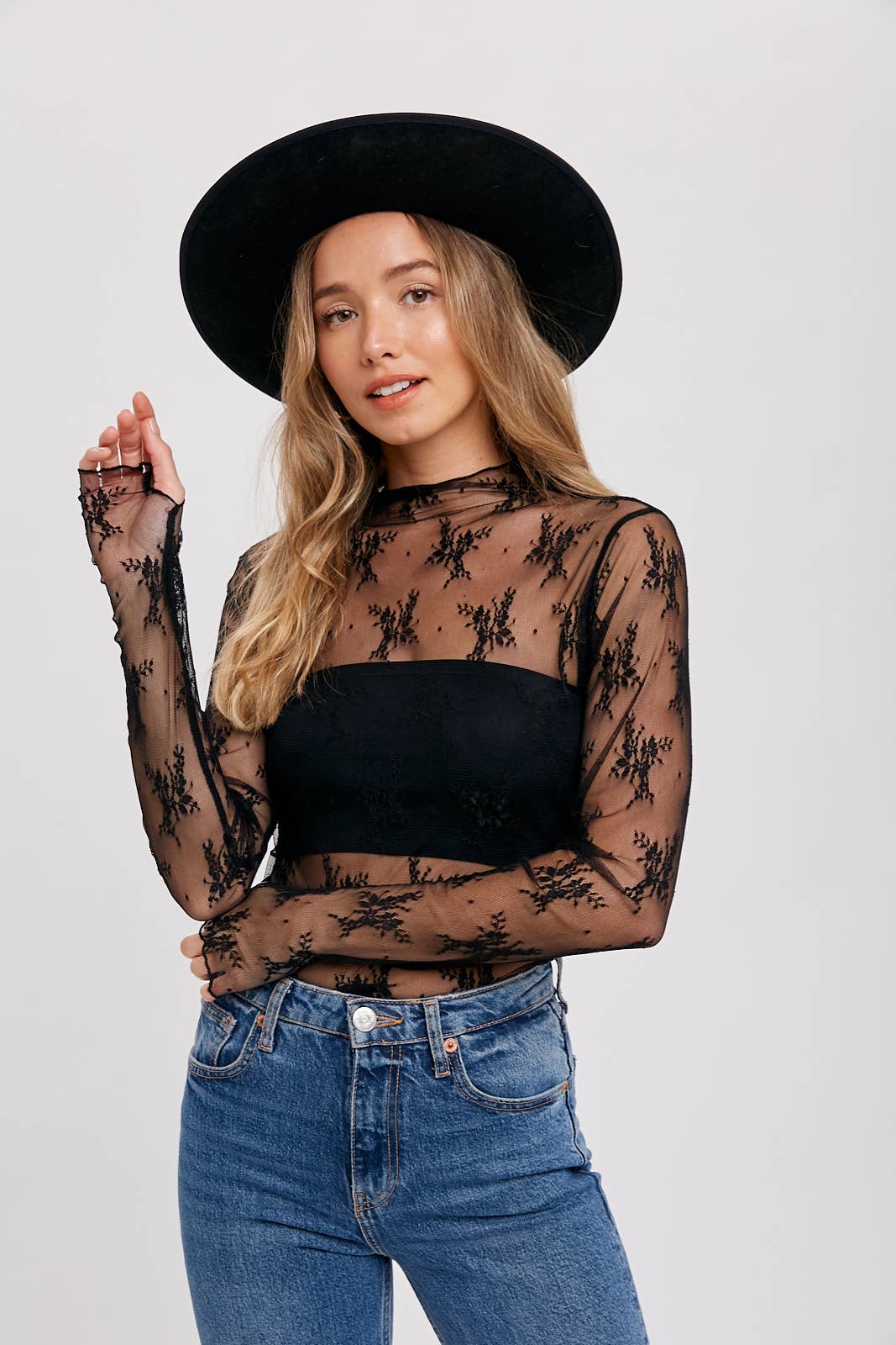 Callie Lace Long Sleeve