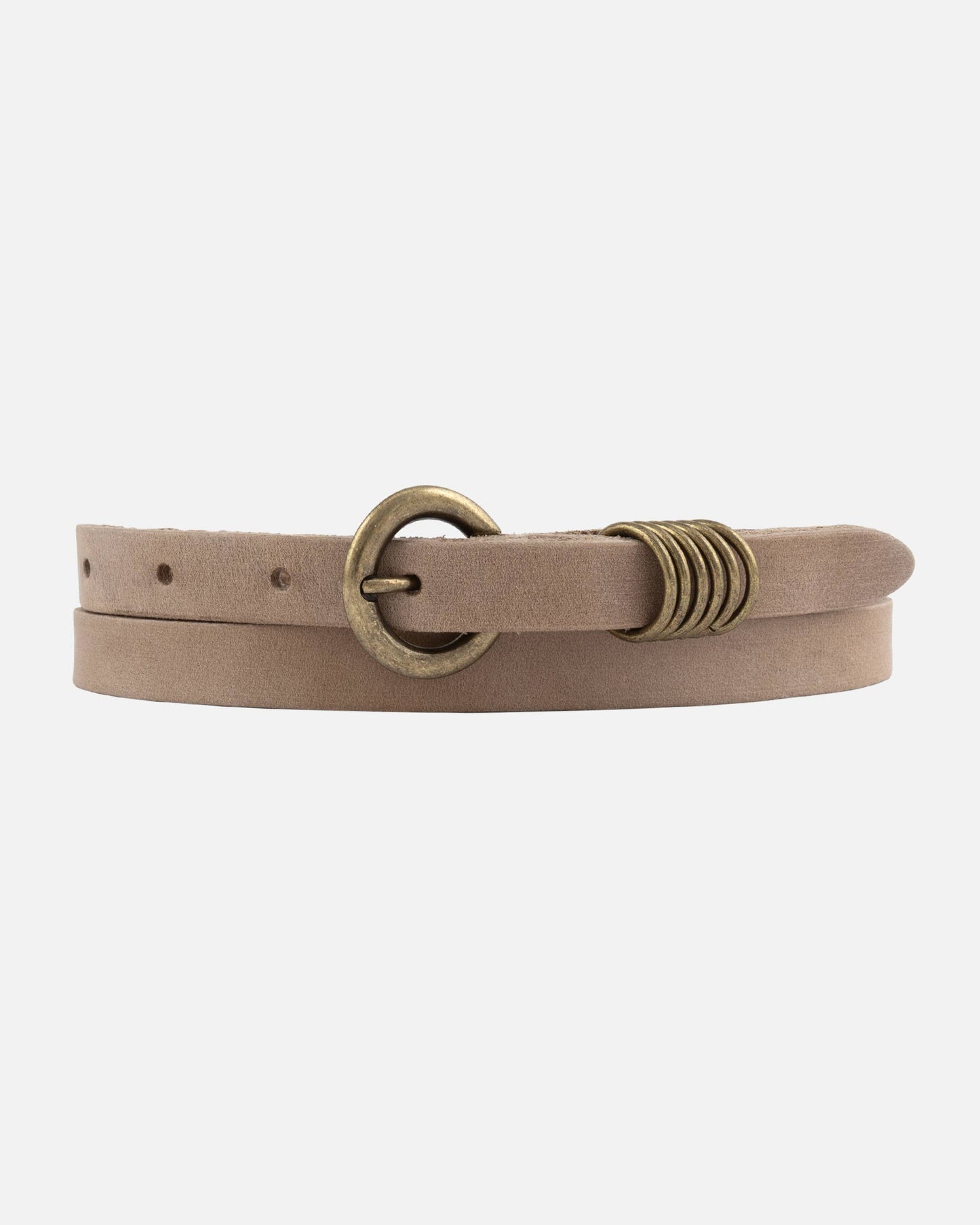 Alie | Skinny Leather Belt