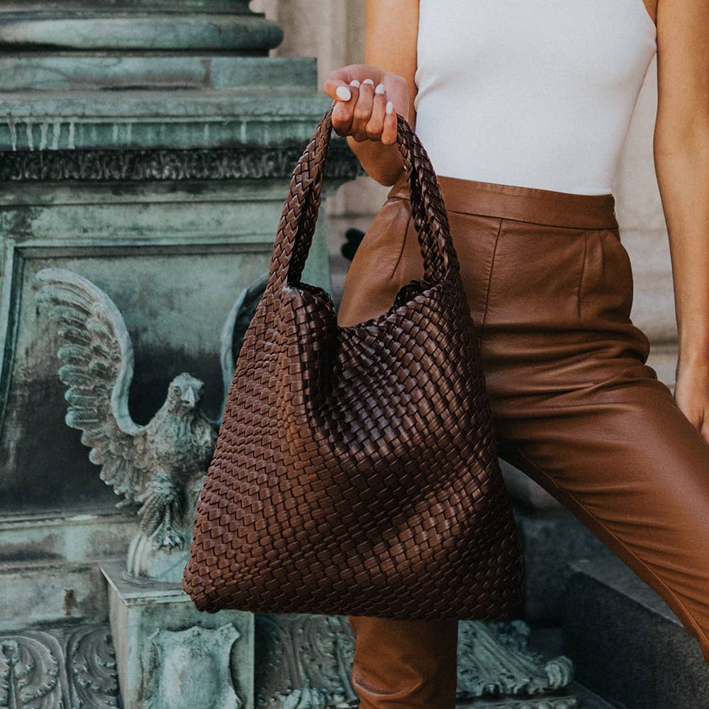 Johanna Espresso Shoulder Bag