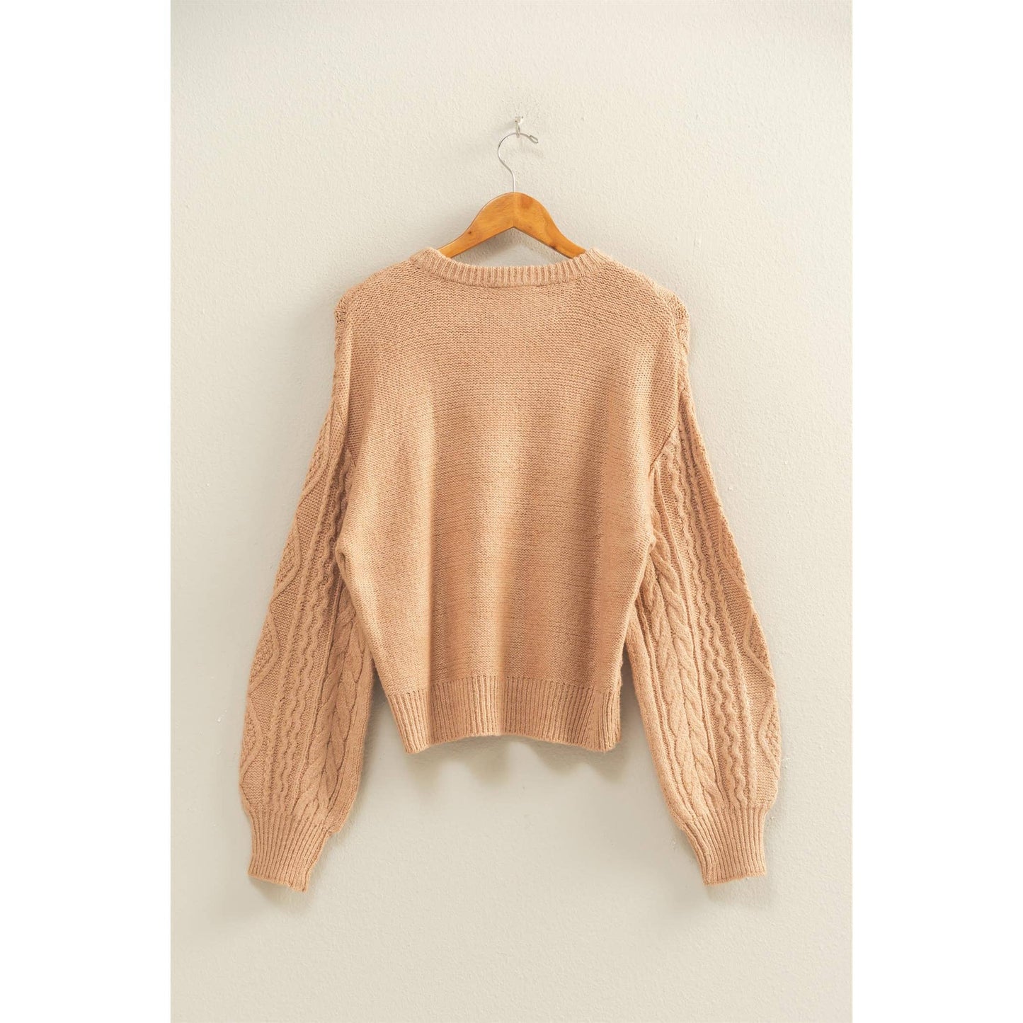 Avery Cable Knit Sweater