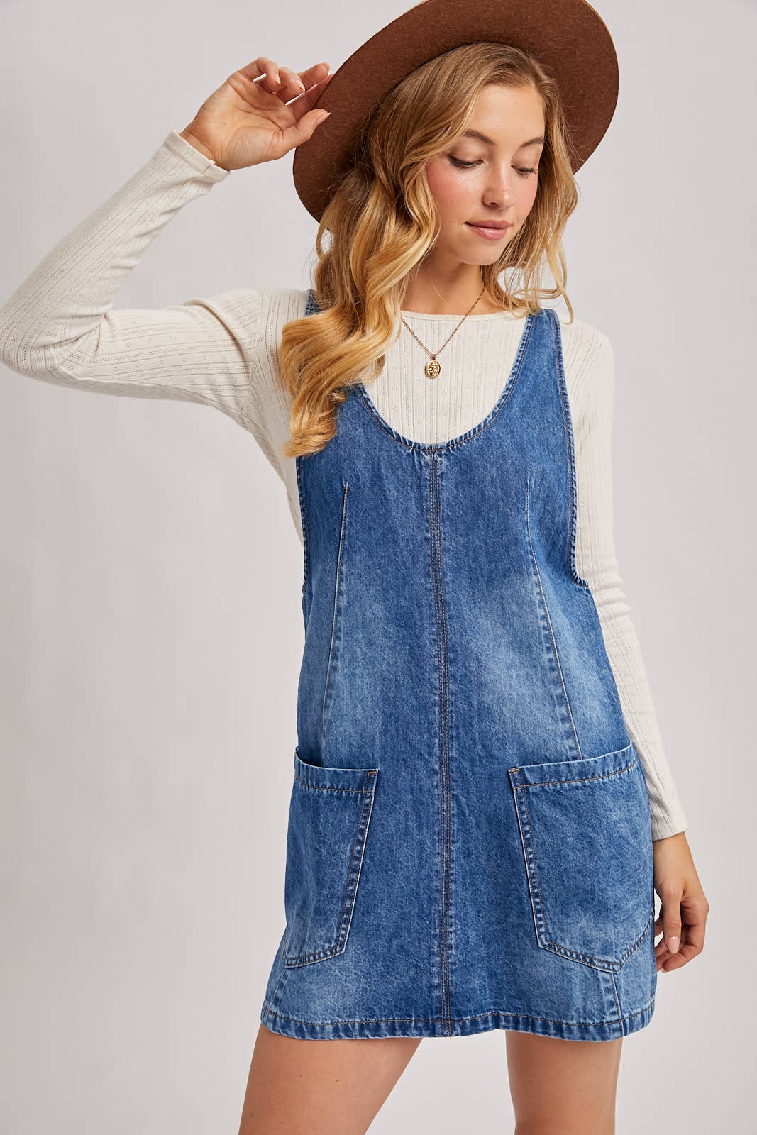 Harper Overall Pocket Dress