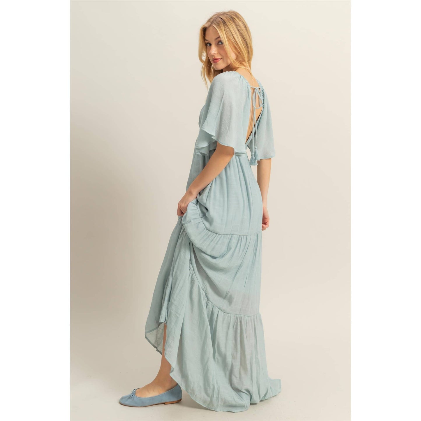 Pixie Tiered Maxi Dress