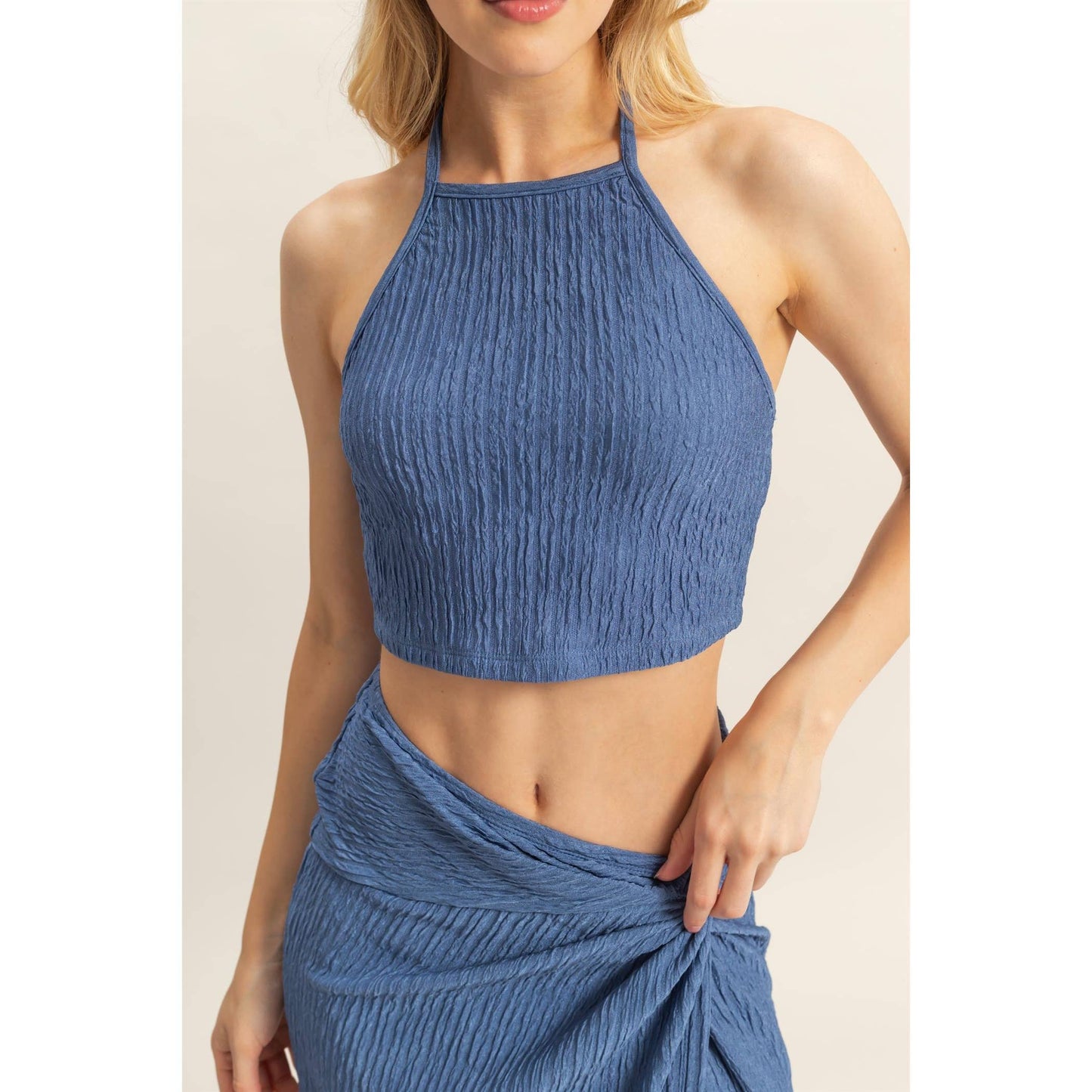 Anya Knit Halter Top