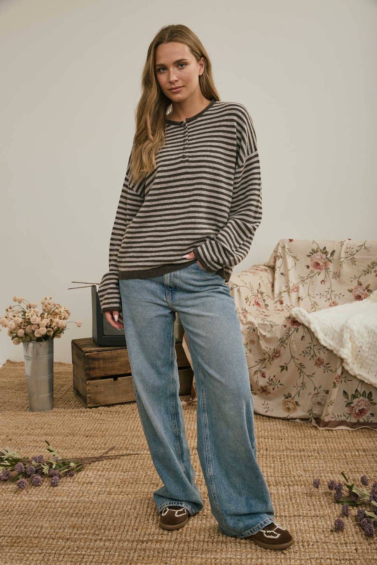 Danielle Striped Sweater