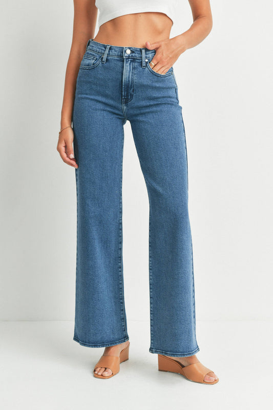 Medium Denim - Palazzo Jean