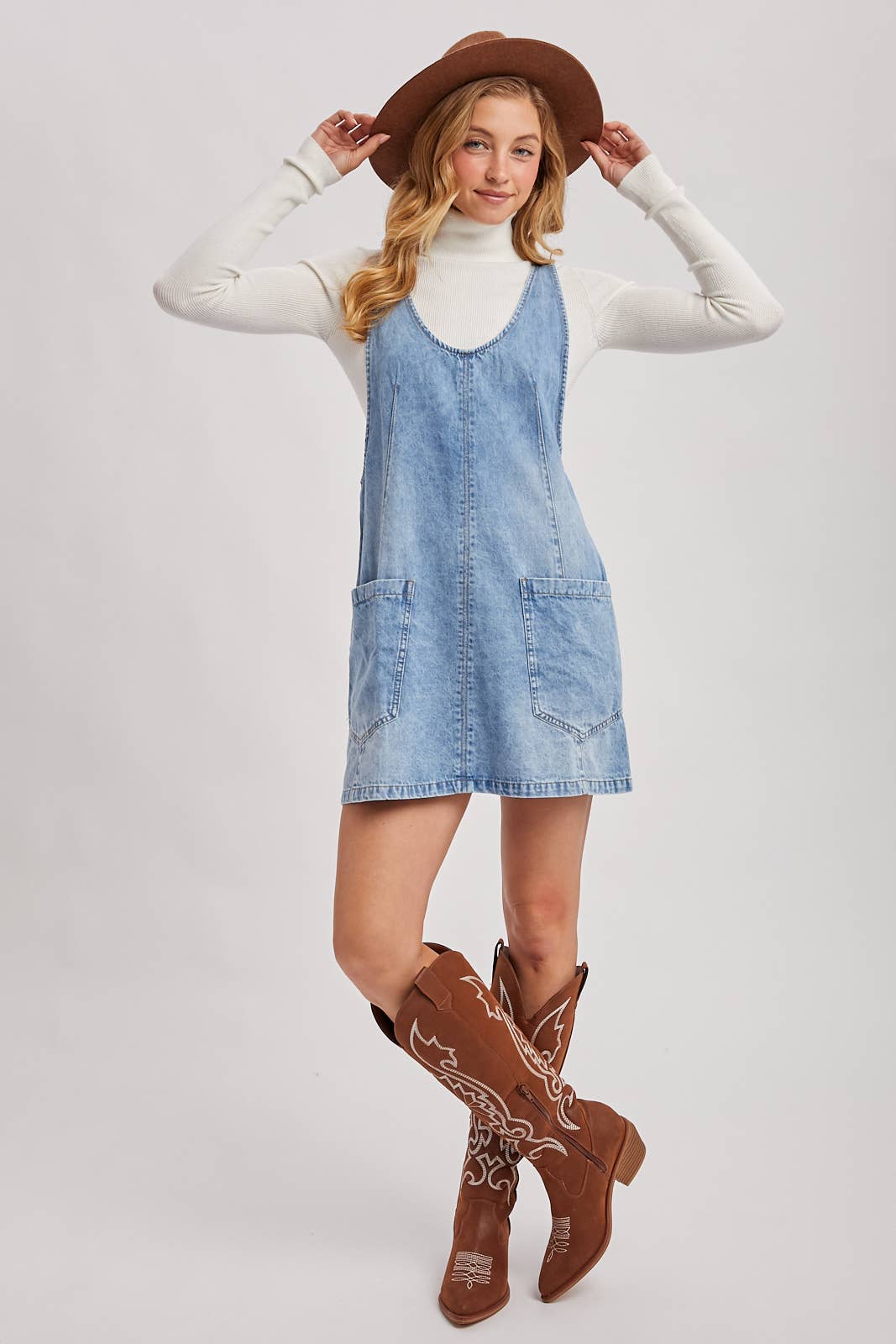 Harper Overall Pocket Dress