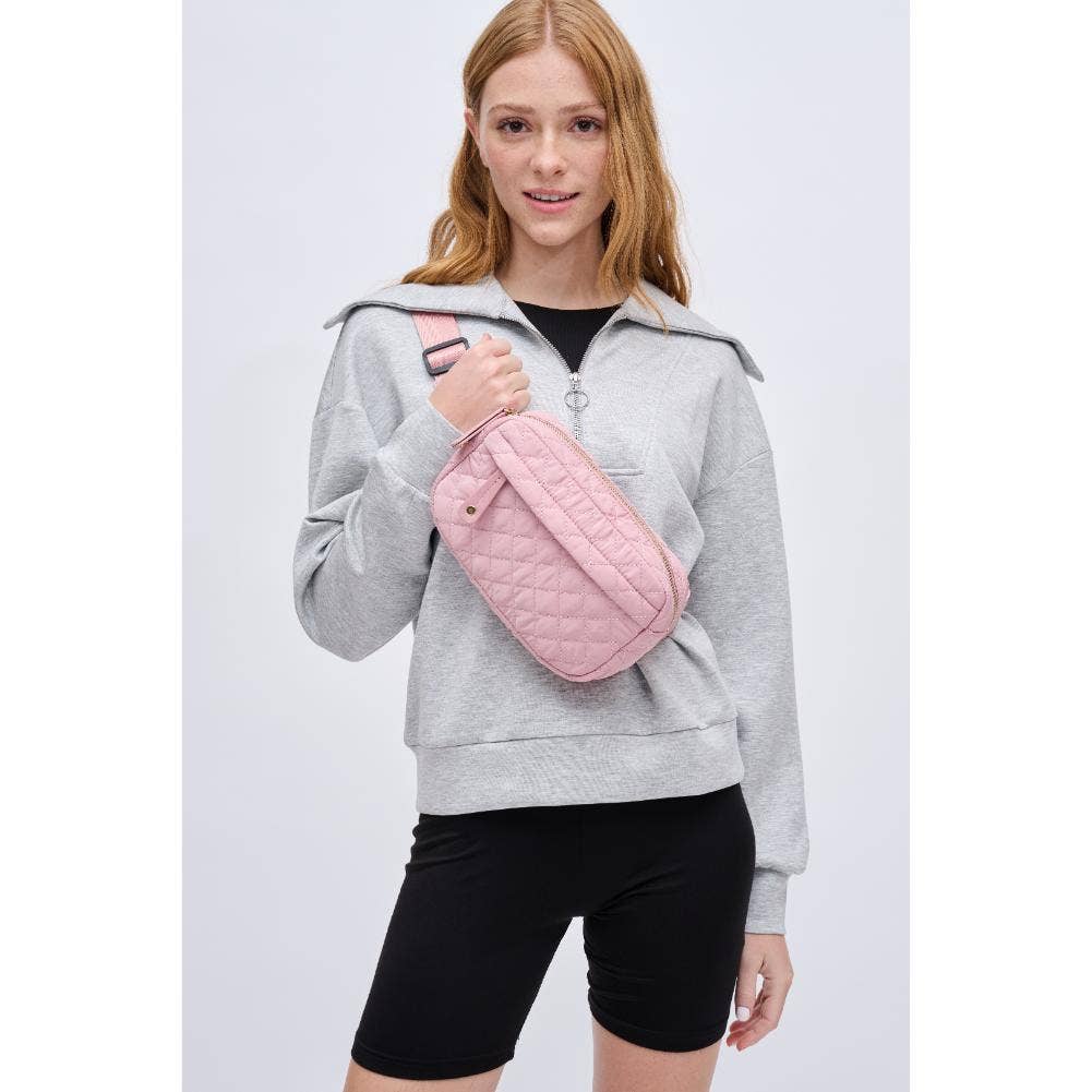 Teo Quilted Fanny Pack Belt Bag