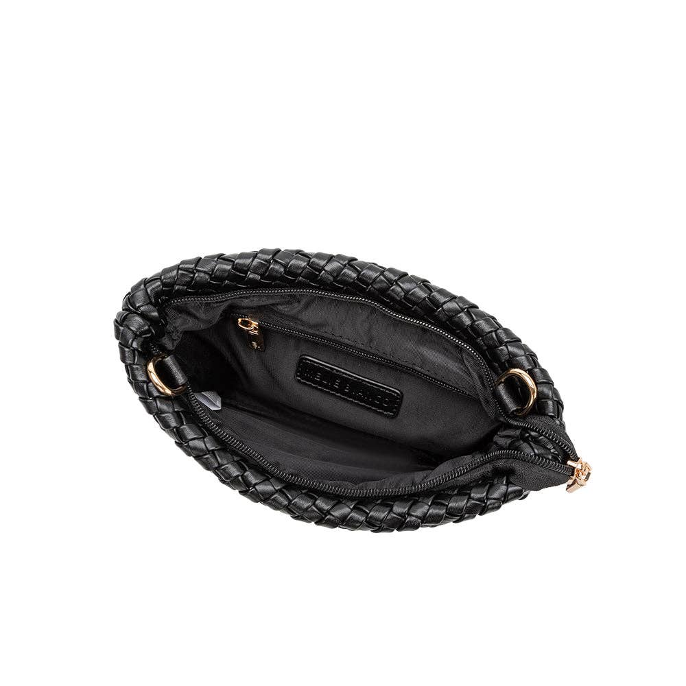 Daisy Black Crossbody Bag