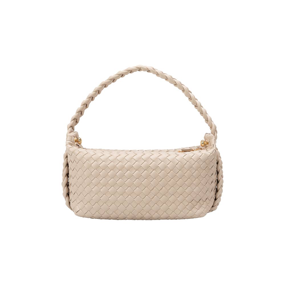 Alma Ivory Top Handle Bag