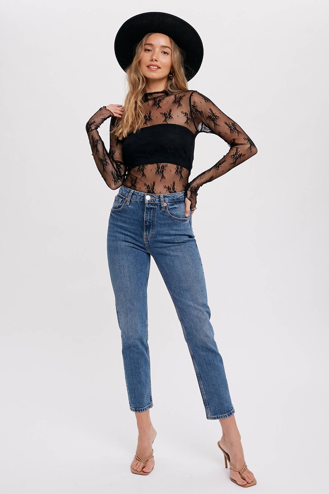 Callie Lace Long Sleeve