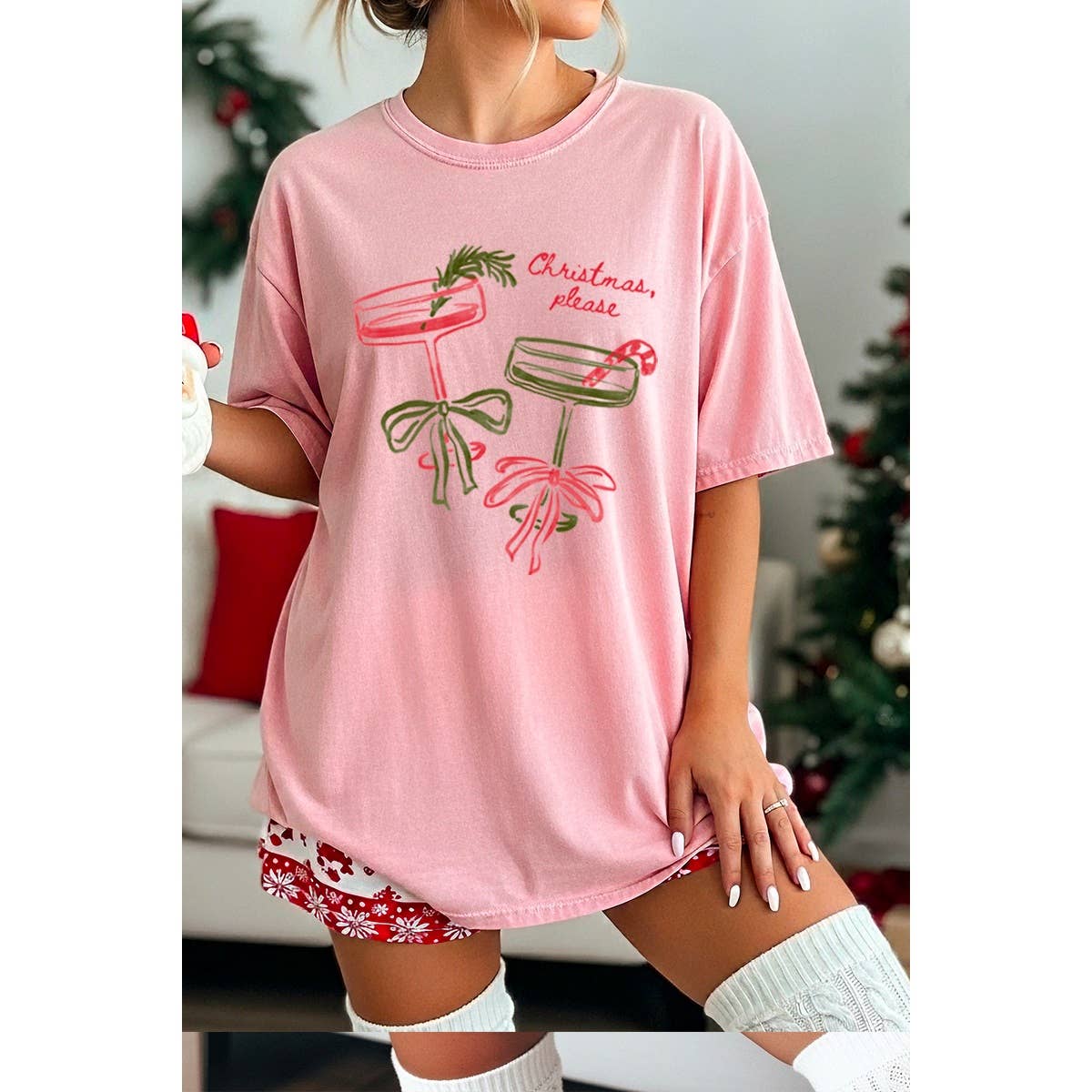 Christmas Please Graphic Tee