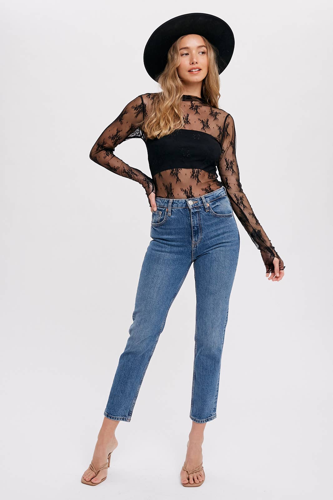 Callie Lace Long Sleeve