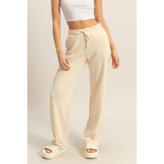 Mia Straight-Cut Sweatpants