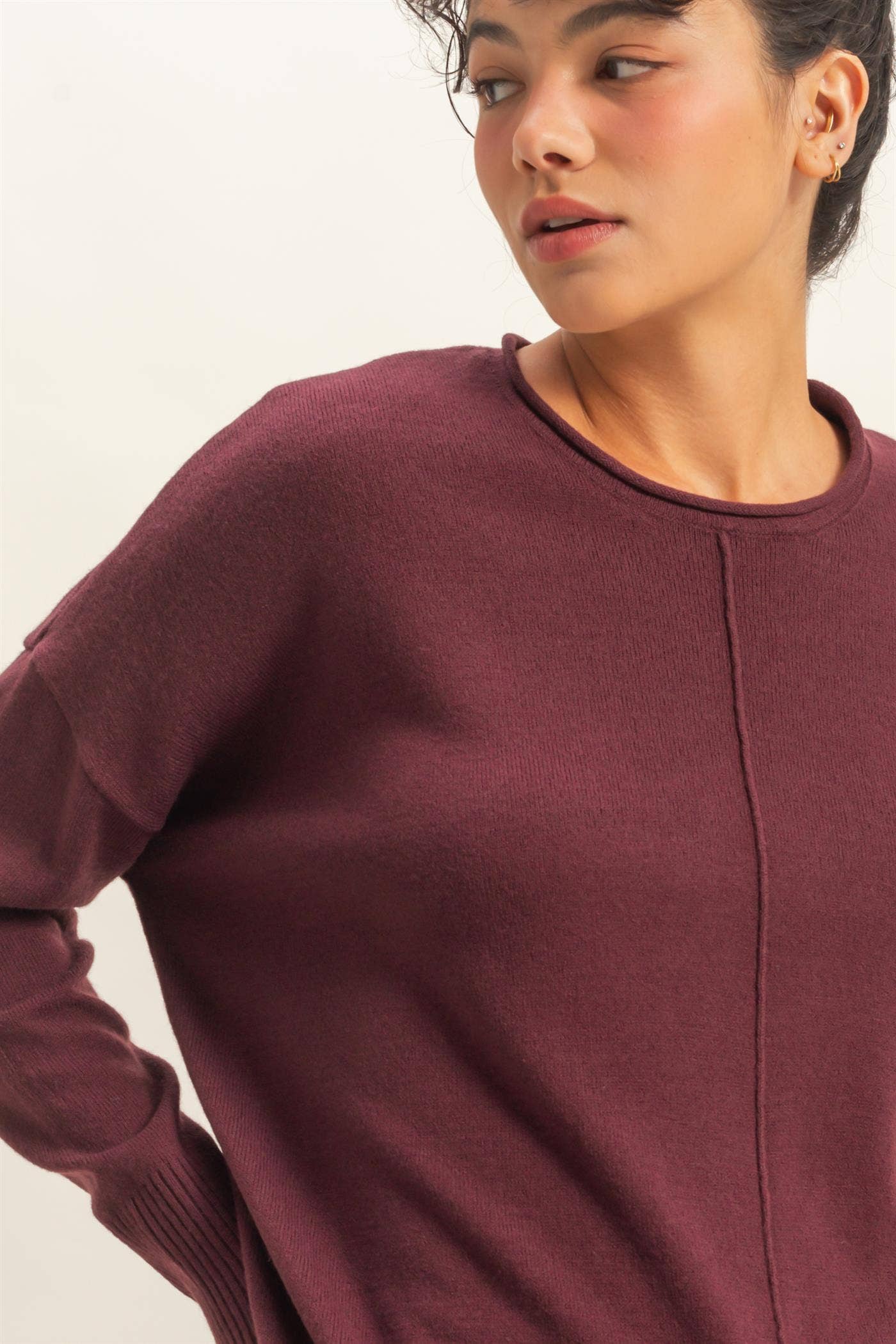 Kallie Drop Shoulder Sweater