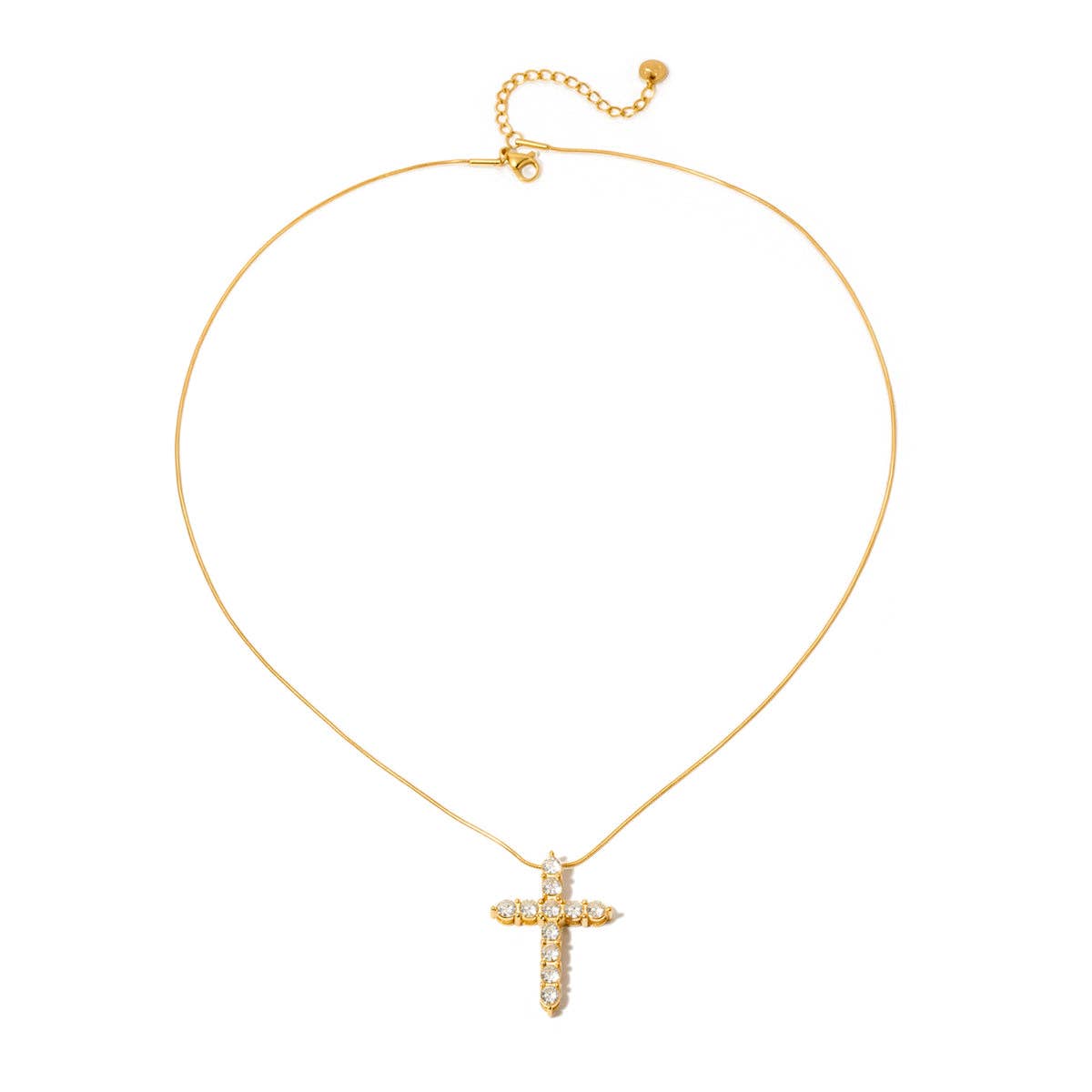 Hannah Diamond Cross Necklace