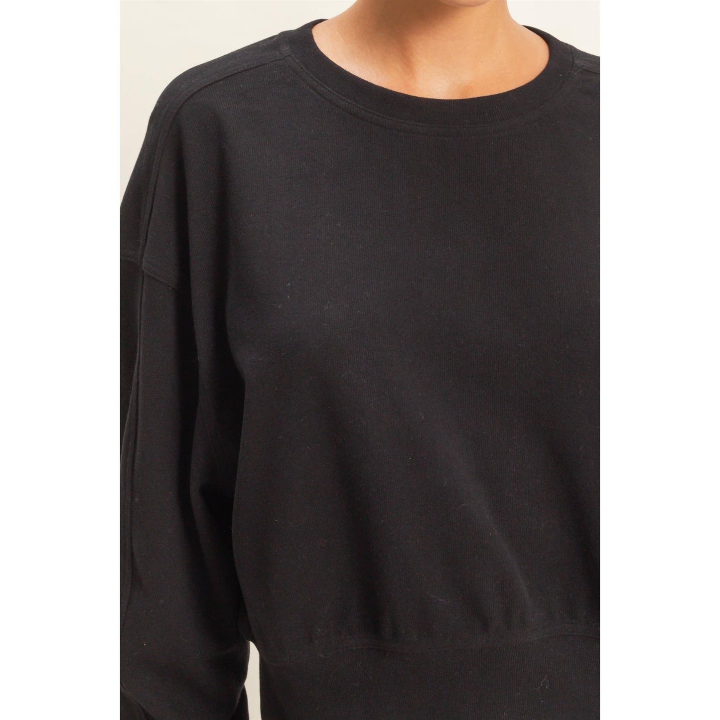 Madison Ribbed Relaxed Fit Sweatshirt
