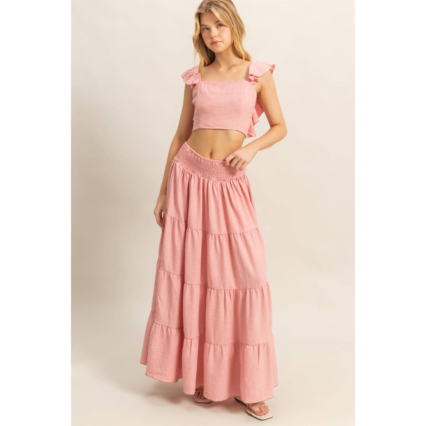 Tori Ruffled Top