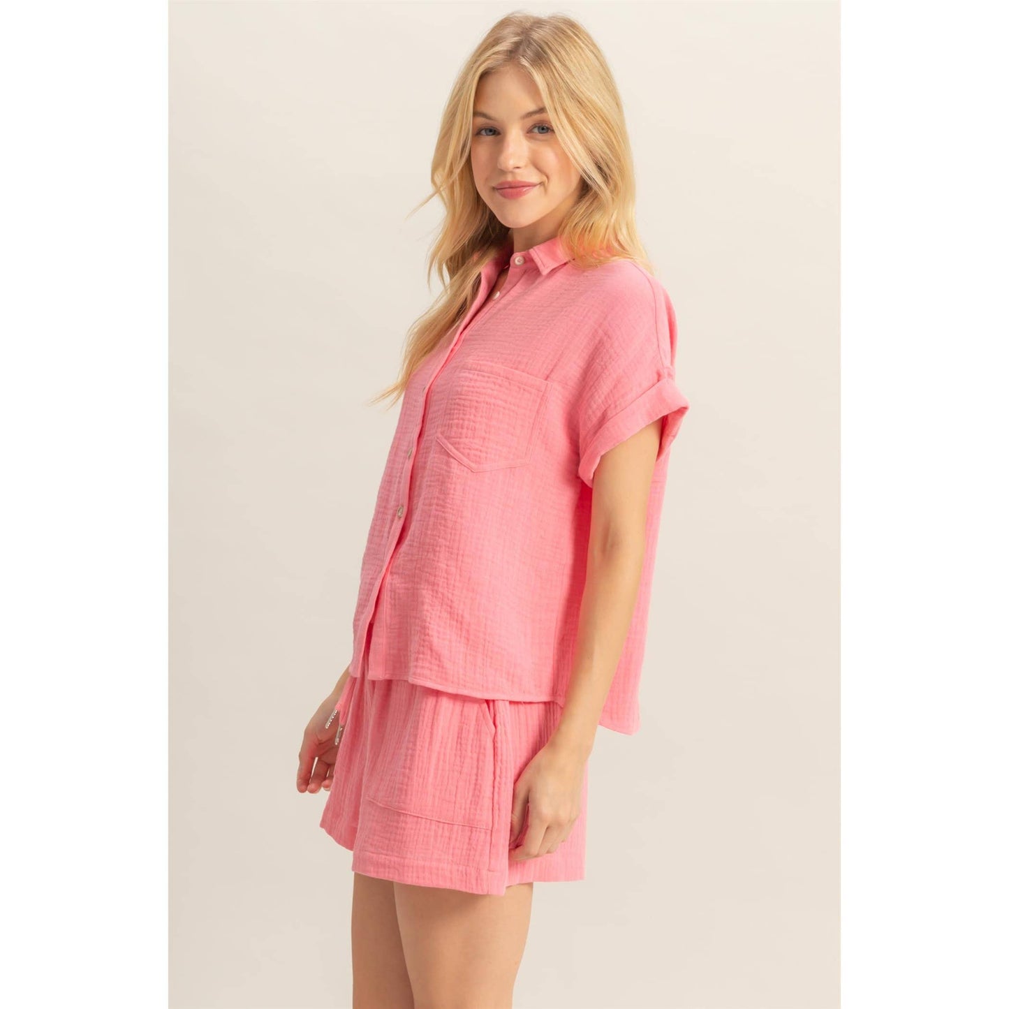 Amelia Button Down Shirt