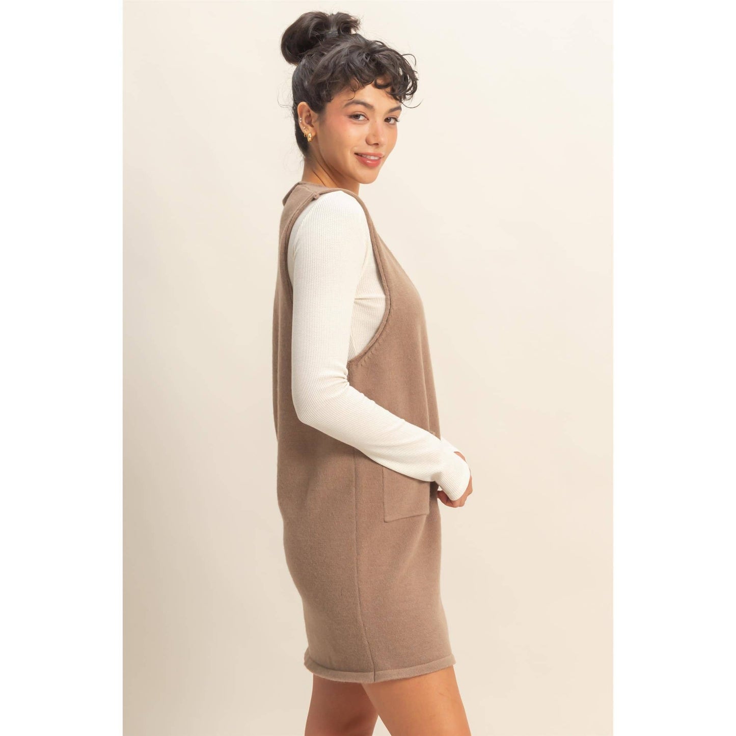 Wrenlee Knit Mini Dress