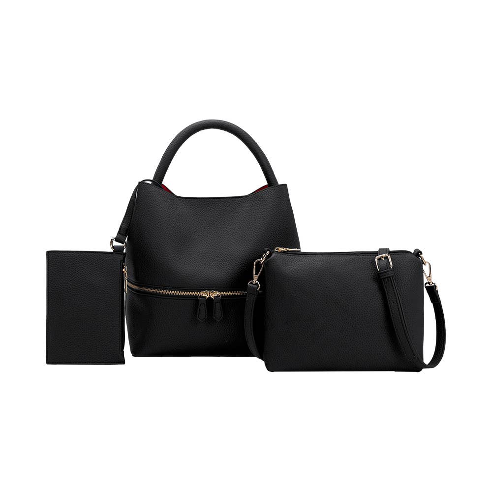 Karianna Black Crossbody Bag