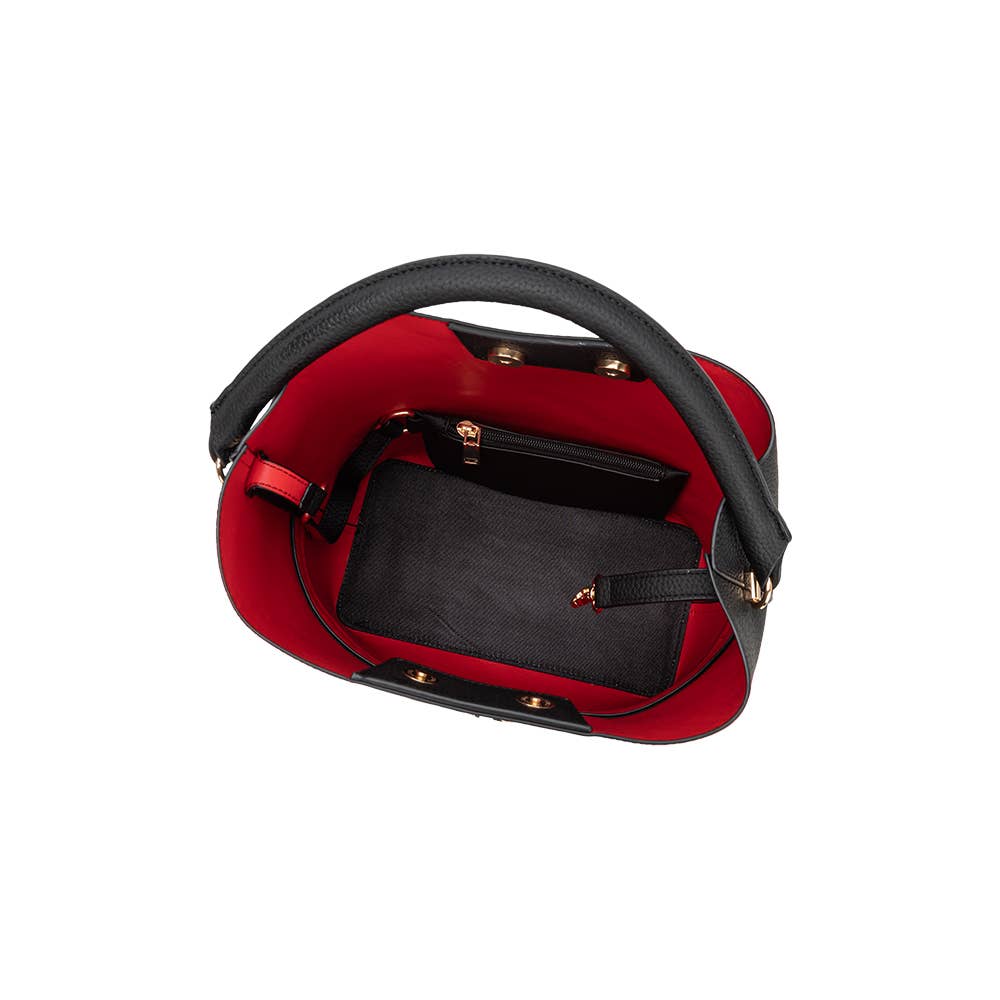 Karianna Black Crossbody Bag