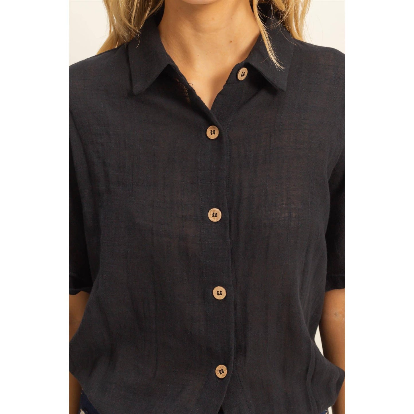 Bailey Drawstring Hem Shirt