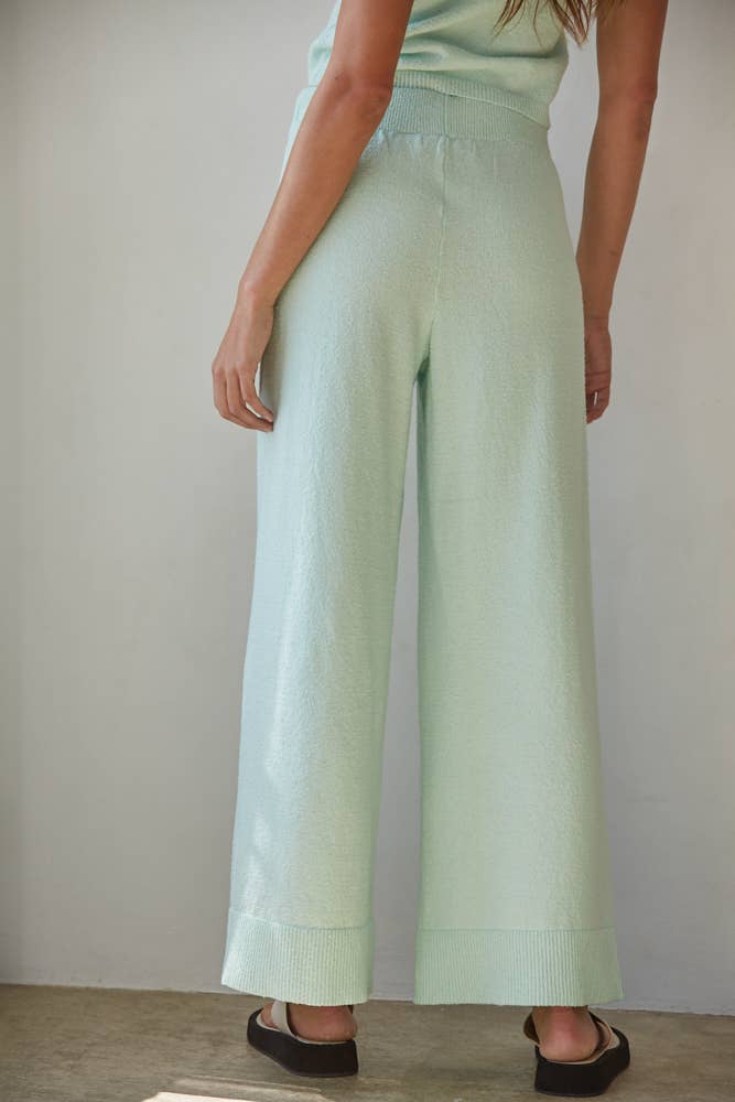 Kennedy Knit Sweater Wide Leg Pants