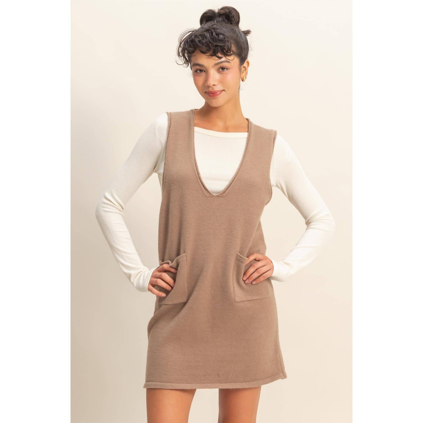 Wrenlee Knit Mini Dress