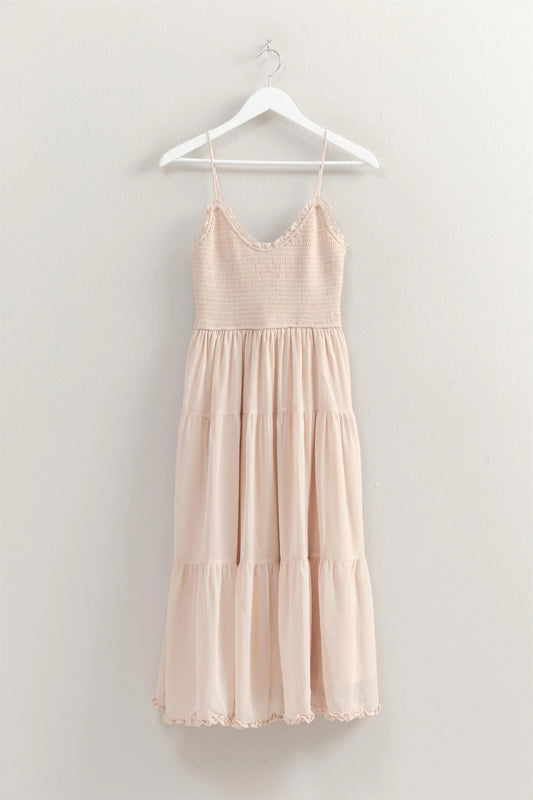 Braylon Tiered Midi Dress