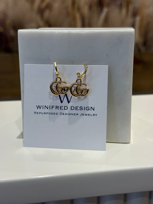 Gold Gucci Huggie Earrings