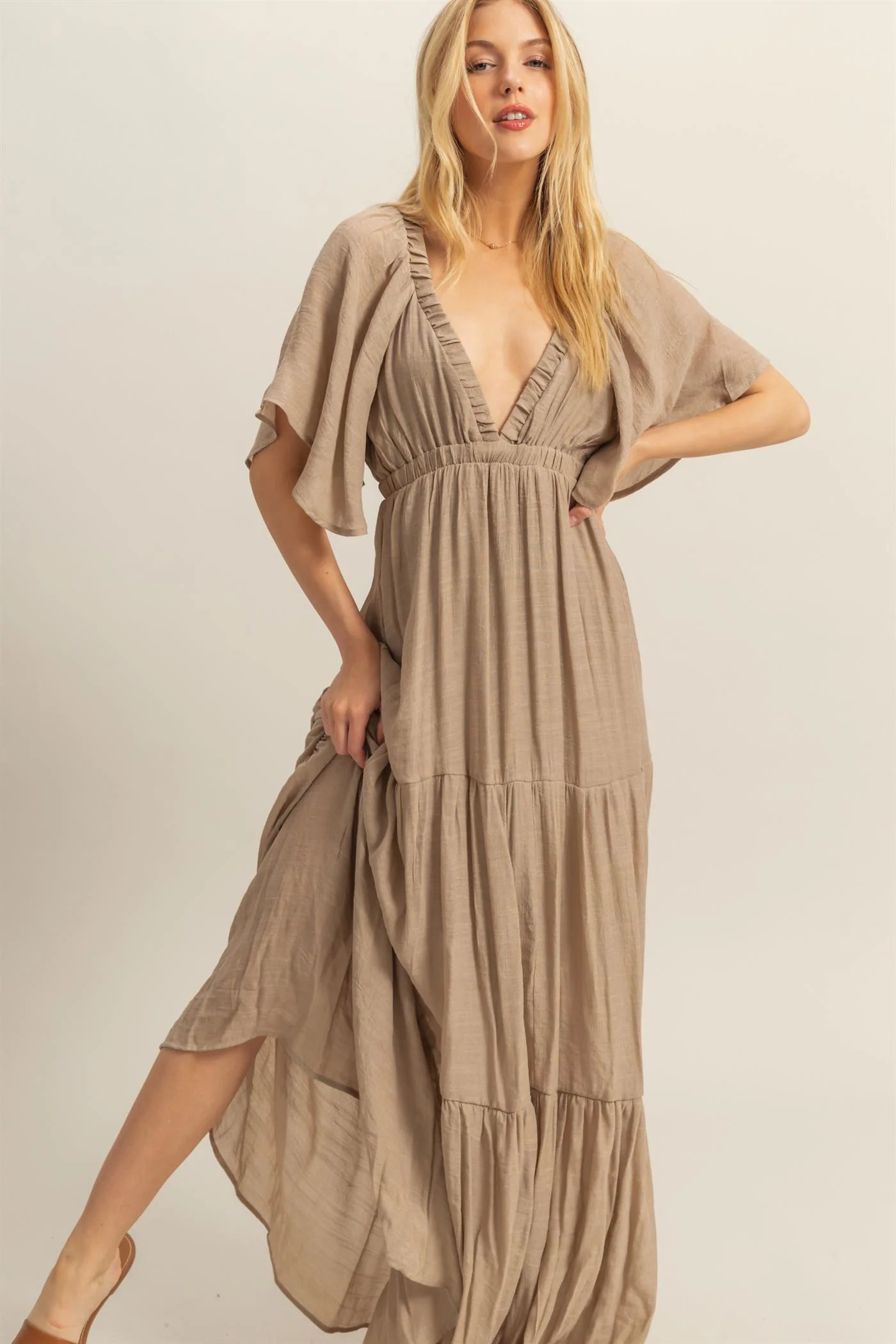 Pixie Tiered Maxi Dress