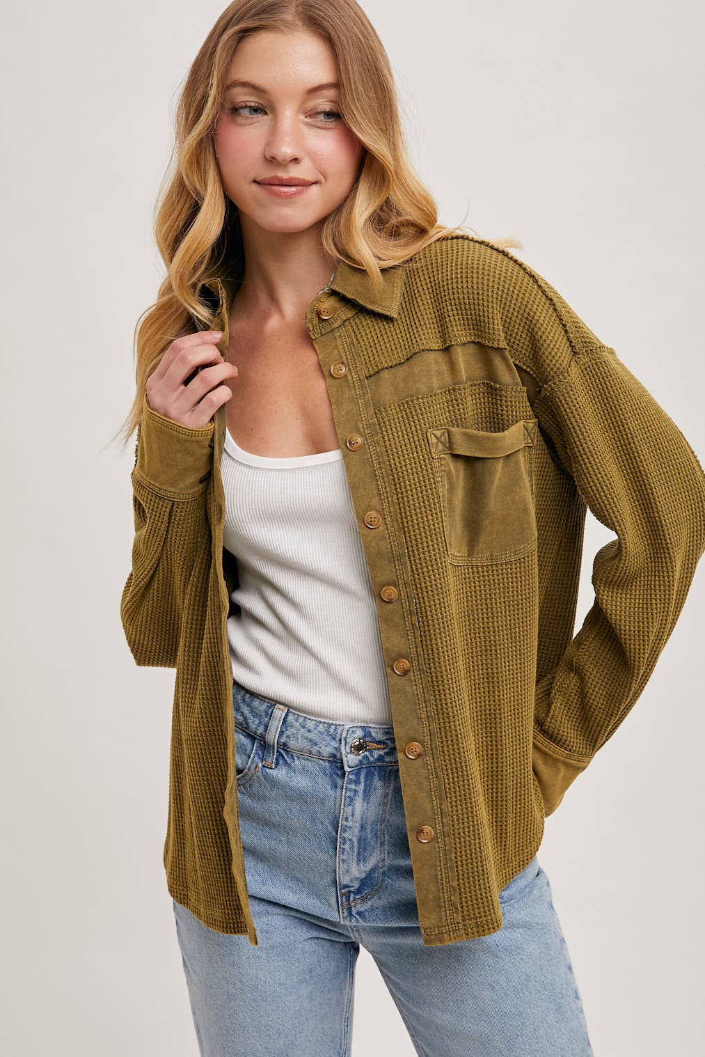 Kate Thermal Shacket