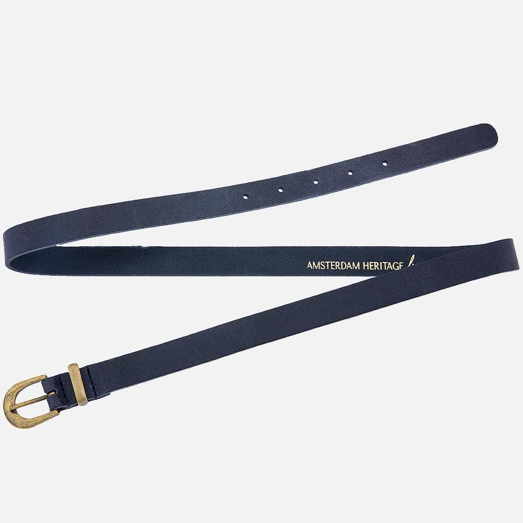 Ank | Skinny Leather Belt