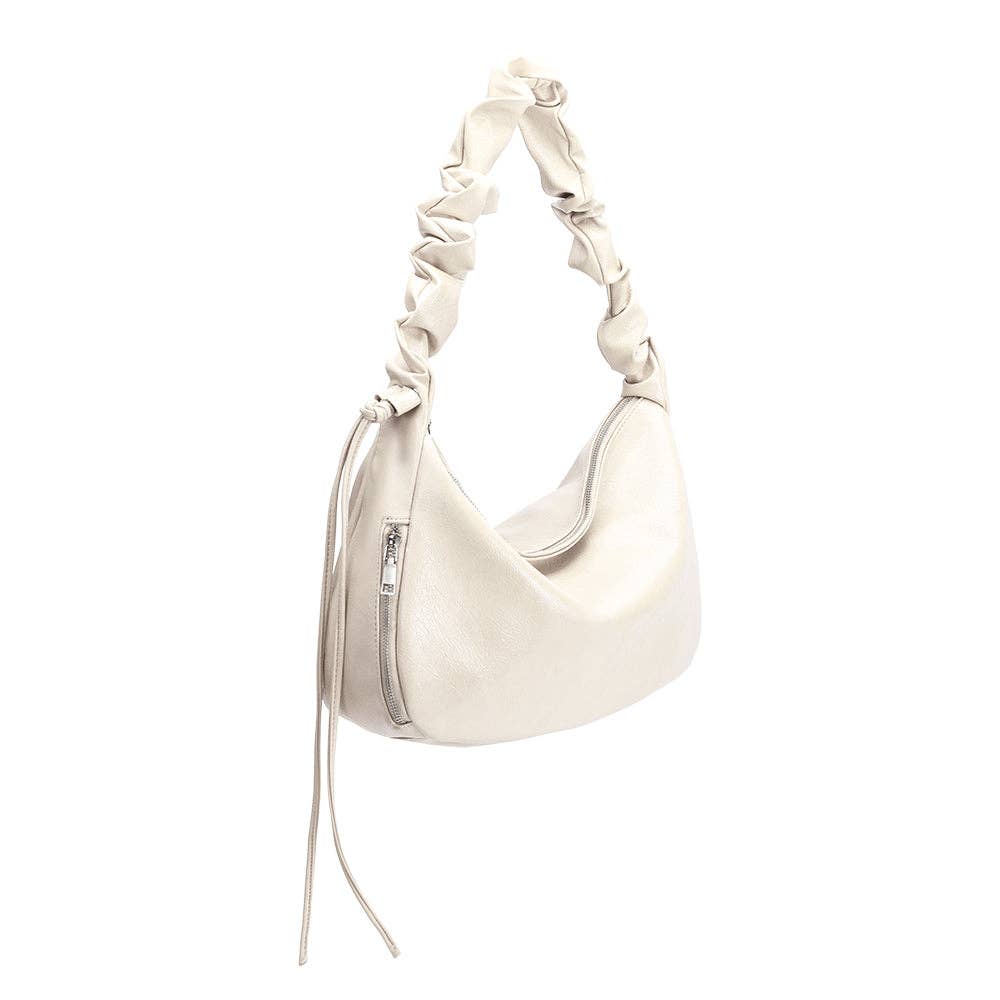 Reign Ivory Shoulder Bag