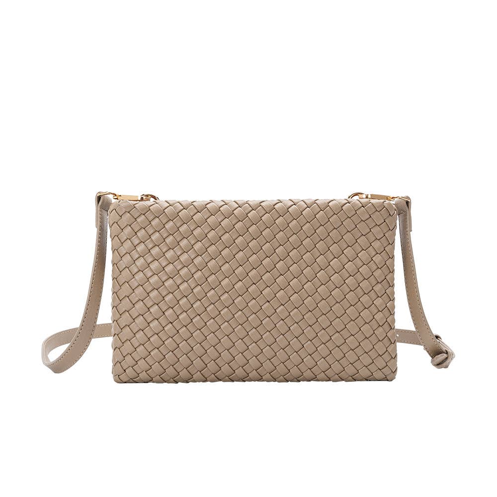 Daisy Taupe Crossbody Bag