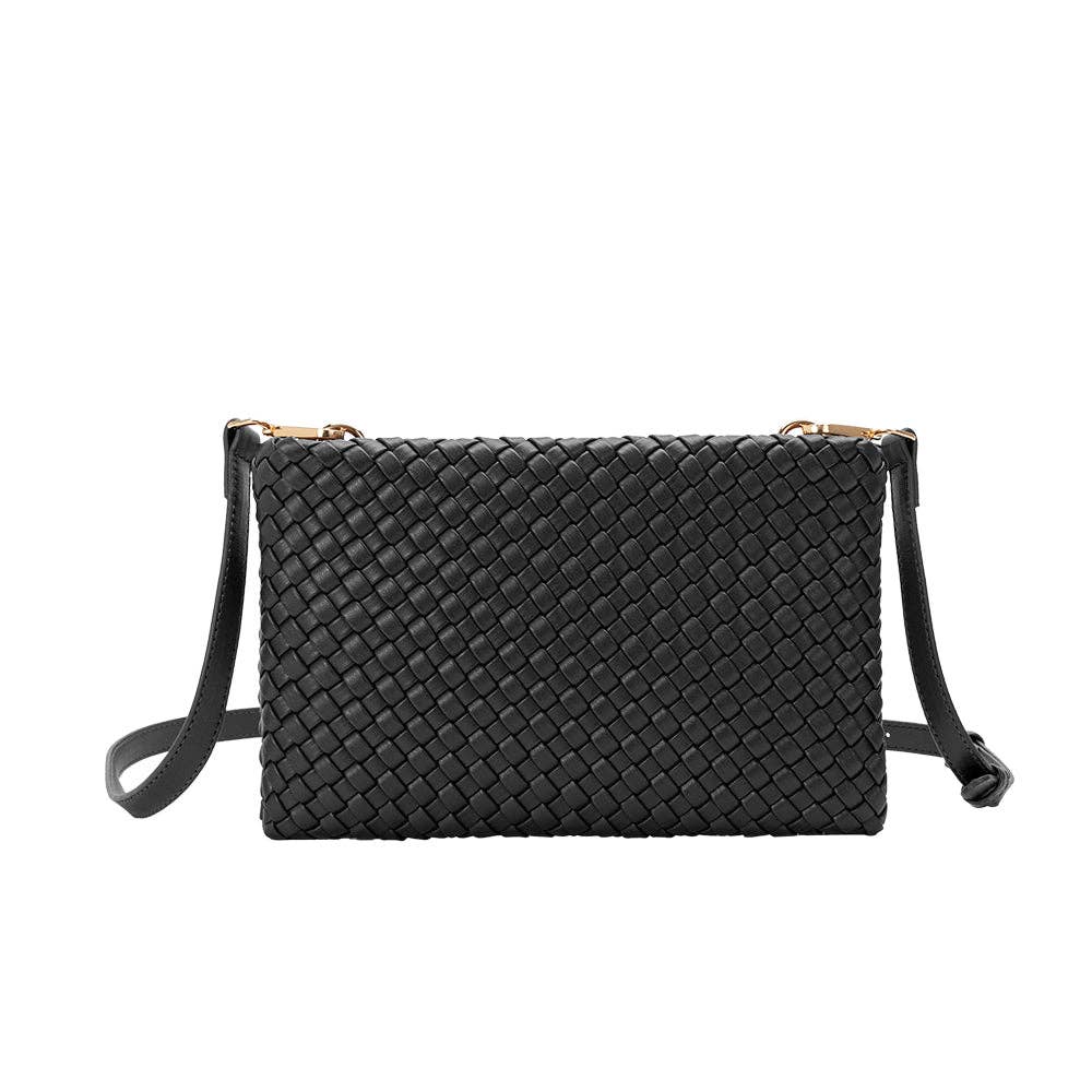 Daisy Black Crossbody Bag