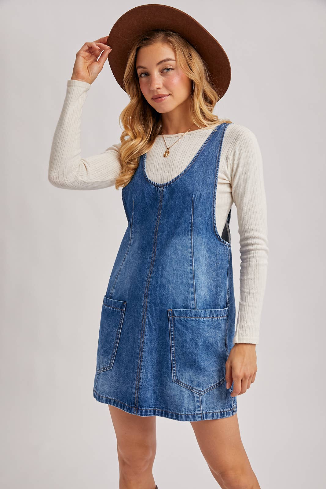Harper Overall Pocket Dress