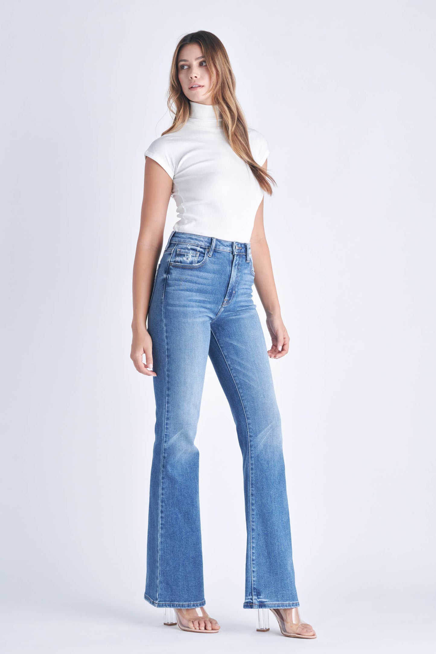 Happi Medium Wash Classic Flare