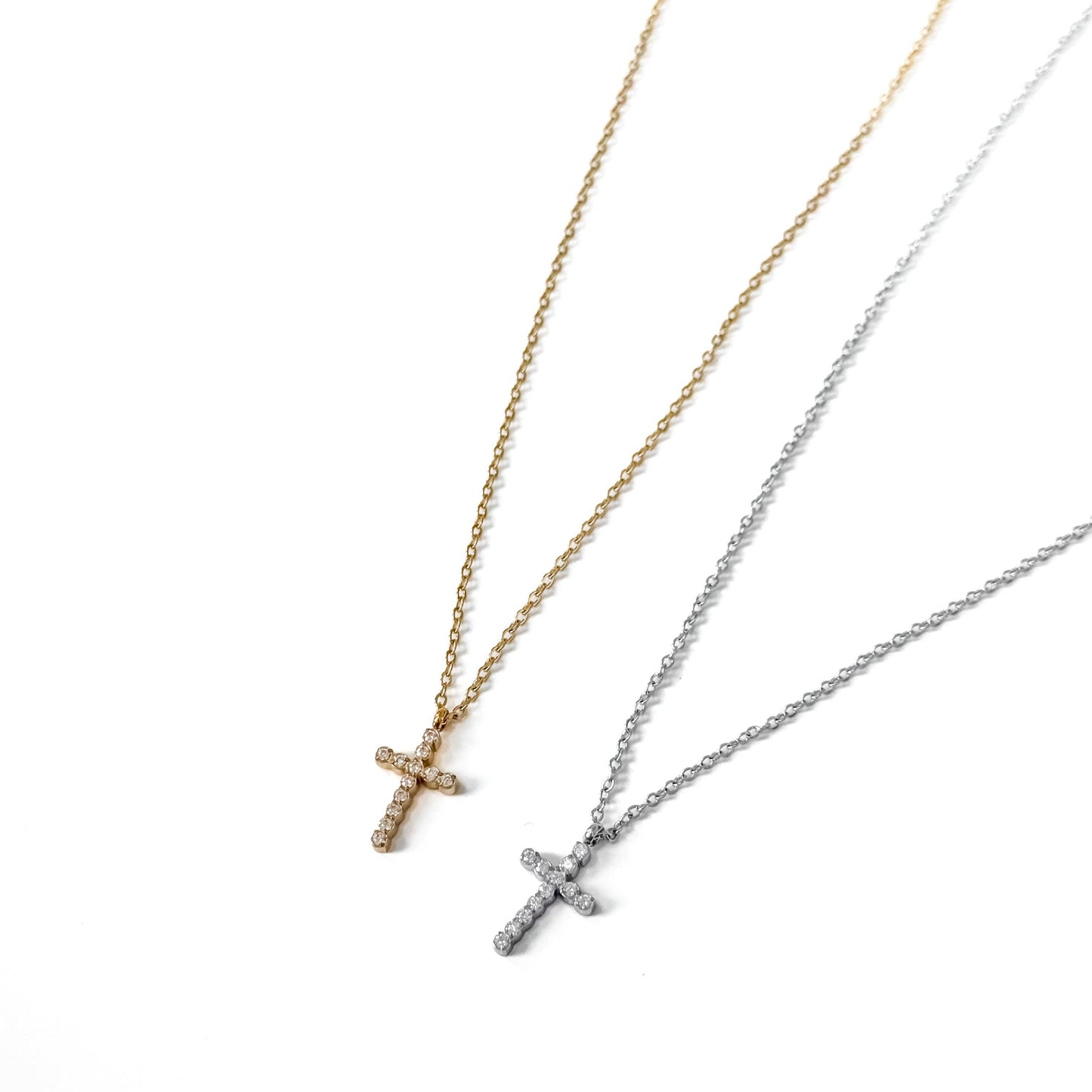 Shiloh Simple Cross Necklace