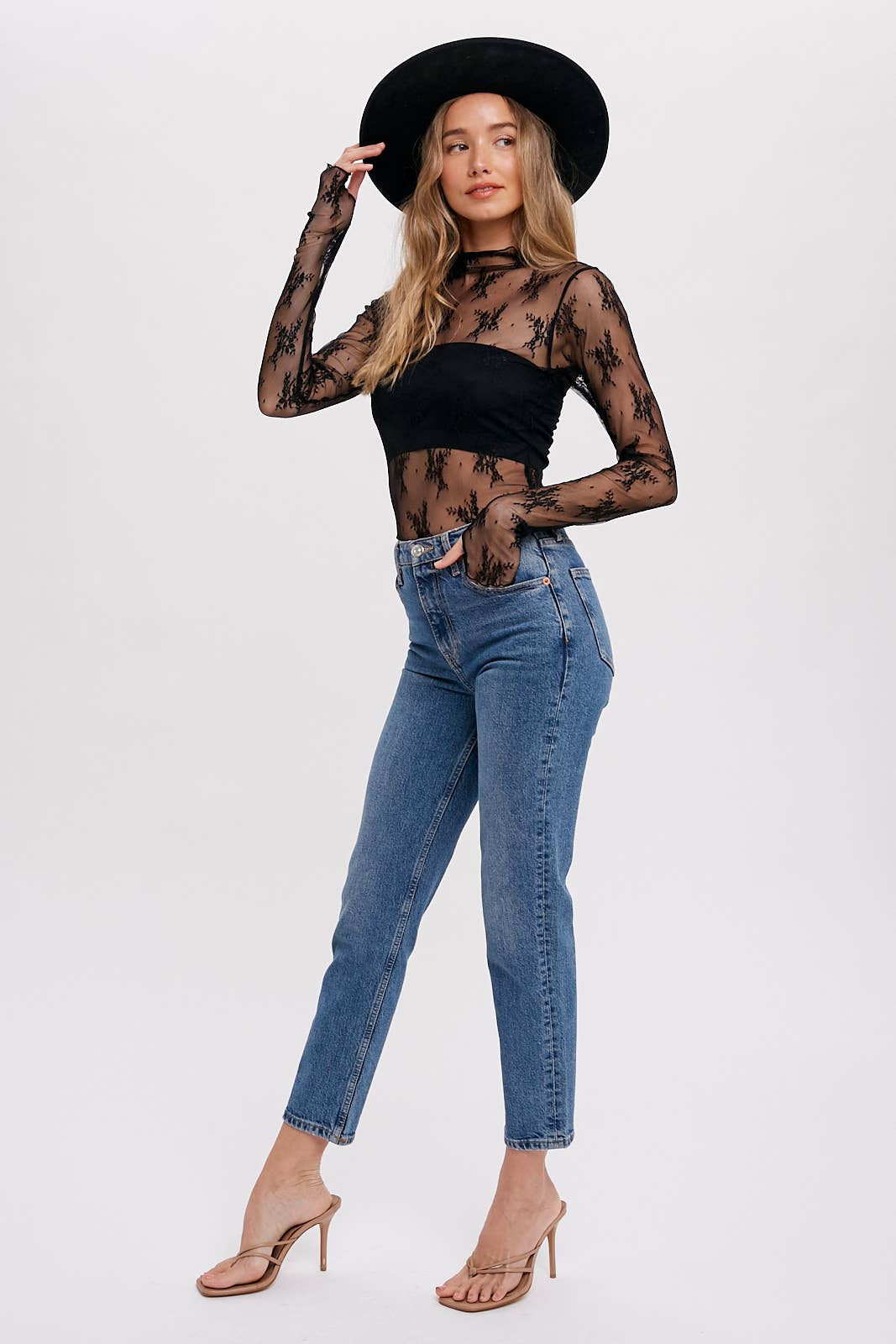Callie Lace Long Sleeve